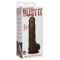 Doc Johnson Gode éjaculateur Bust It 15 x 5.5cm Noir